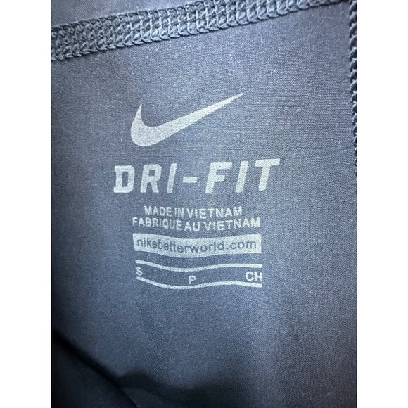 Nike Dri-FIT S Shorts navy Blue Stretchy Sportswear (bin HH127) - Picture 3 of 6